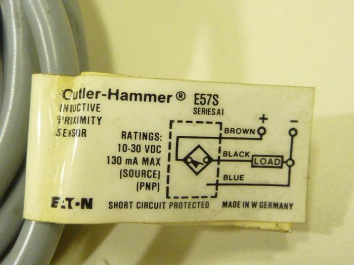 Used CUTLER HAMMER Proximity Sensor E57S #43217