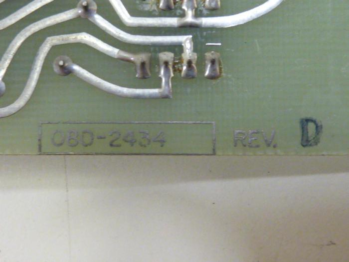 Used SCI Circuit Board 080-2434 REV D #54225