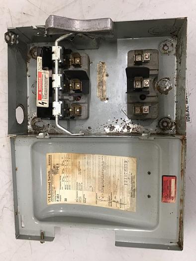 Used SIEMENS 30 Amp ITE Heavy Duty Vacu-Break F-351 #127054