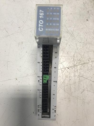 Used DNL / RETURN / New Entry Made / SIGMATEK Module 12-007-167-O CTO167 USED