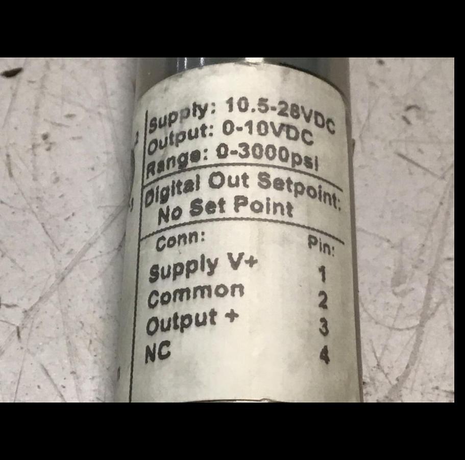 Used TRANSDUCERS DIRECT Transducer TD1000DDG300003D002X Used