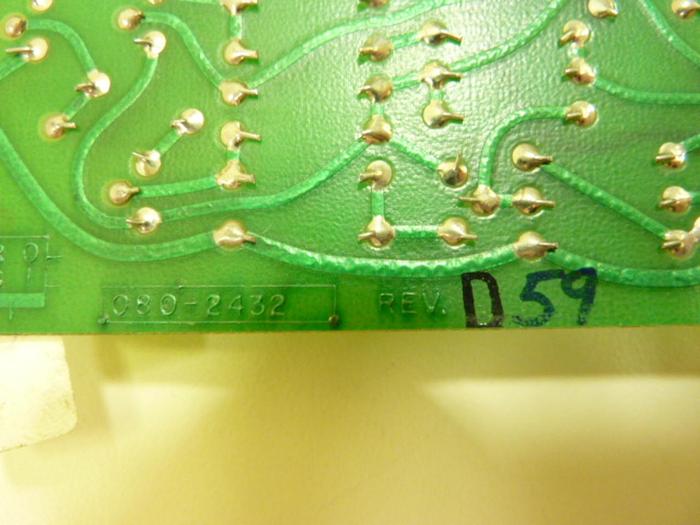 Used SCI Circuit Board 080-2432 REV D #5906