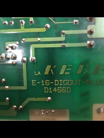 Used KEBA Engel Output Board E-16-DIGOUT-PLUS D1456D Used
