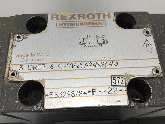 Used REXROTH 3DREP6C11/25A24N9K4M Valve Used #140305