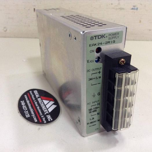Used TDK Power Supply EAK24-2R1G #73066