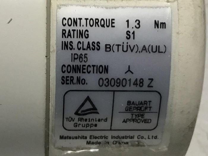 Used PANASONIC Servo Motor MSMA042A1A #122360