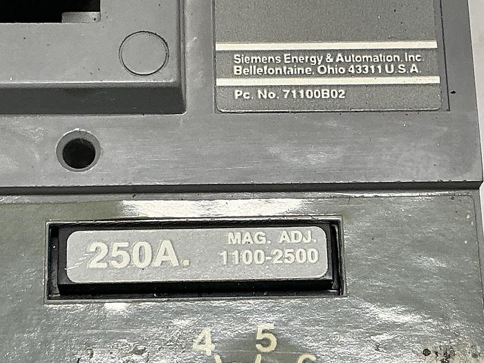 Used SENTRON FD63F250