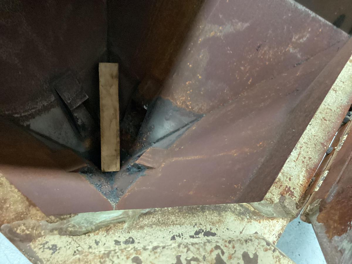 Used MATERIAL HANDLING 47 x 47 x 56 Surge Bin