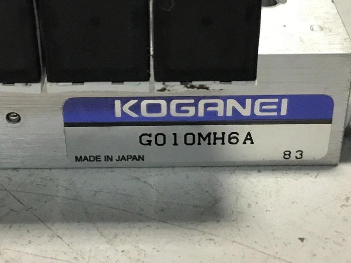 Used KOGANEI Manifold Block G010MH6A #120862