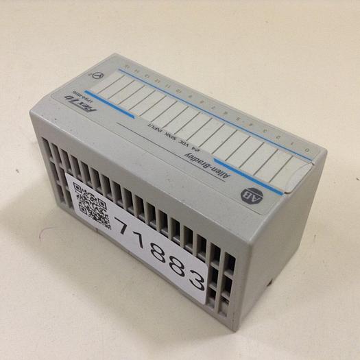 Used ALLEN BRADLEY Input Module 1794-IB16 SER A #71883