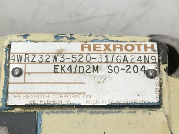 Used REXROTH Valve 4WRZ32W3520316A24N9 #108142