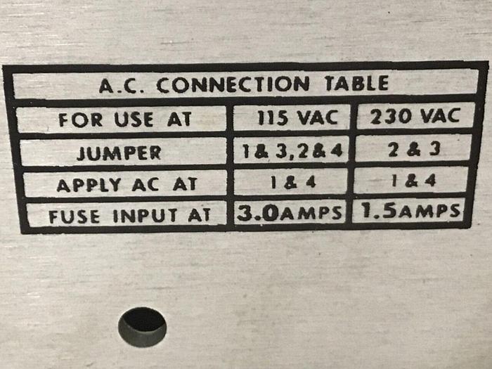 Used CONDOR Power Supply E24-7.2 #129419
