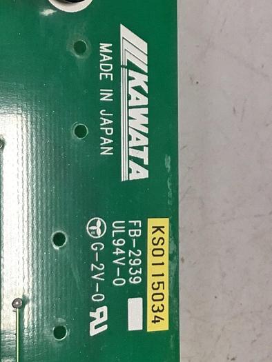 Used KAWATA Circuit Board FB 2939 #118382
