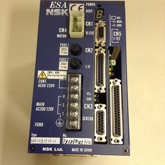 Used NSK Servo Drive ESA-LYZIT15-11 Used