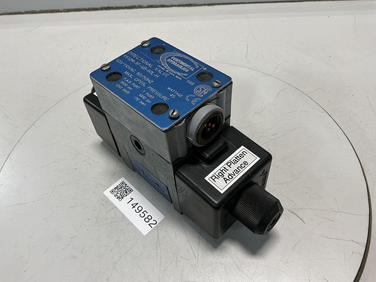 Used CONTINENTAL HYDRAULICS VS12M-3F-GB-60L-H