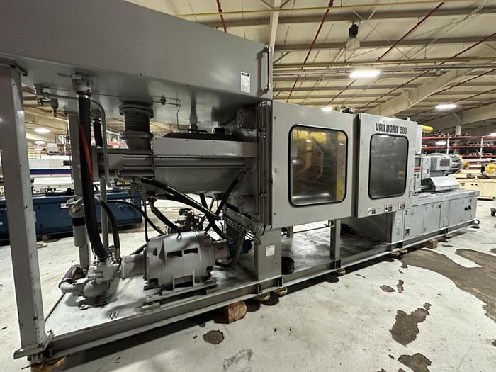 Used 1997 VAN DORN 500HP80 500 Ton Injection Mold Machine USED