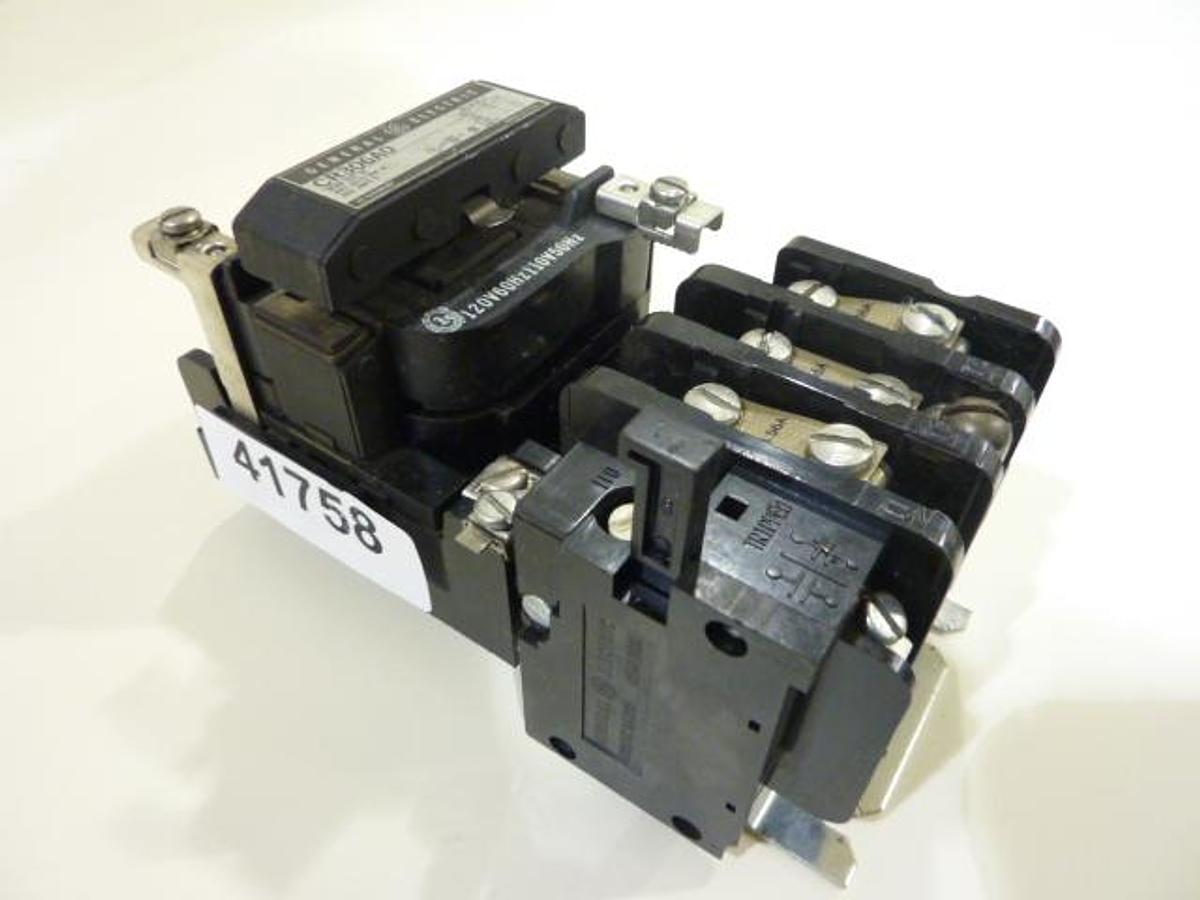 Used GENERAL ELECTRIC (G.E.) Motor Starter Size 00 CR306A0 USED