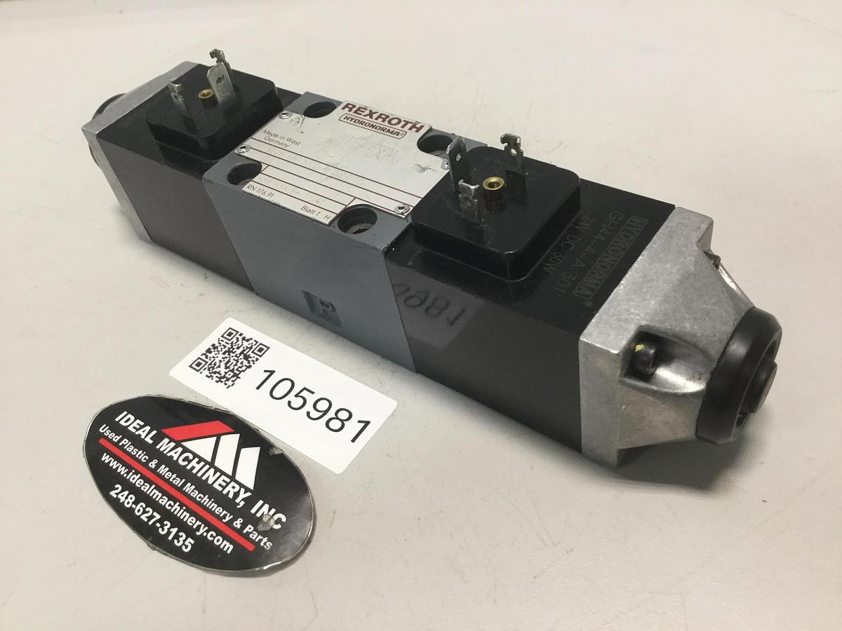 Used MANNESMANN REXROTH Valve 4WE6E6753BG24NZ4T07 USED