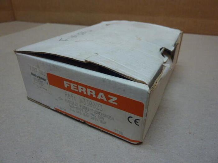 FERRAZ 80 Amp Protistor Fuse box of 6 W330023 #32612