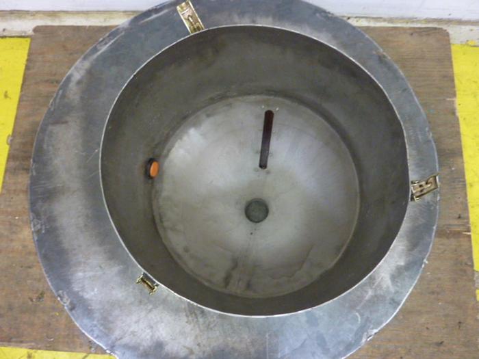 Used METAL FABRICATOR Stainless Steel Hopper HOPPER624 #66624