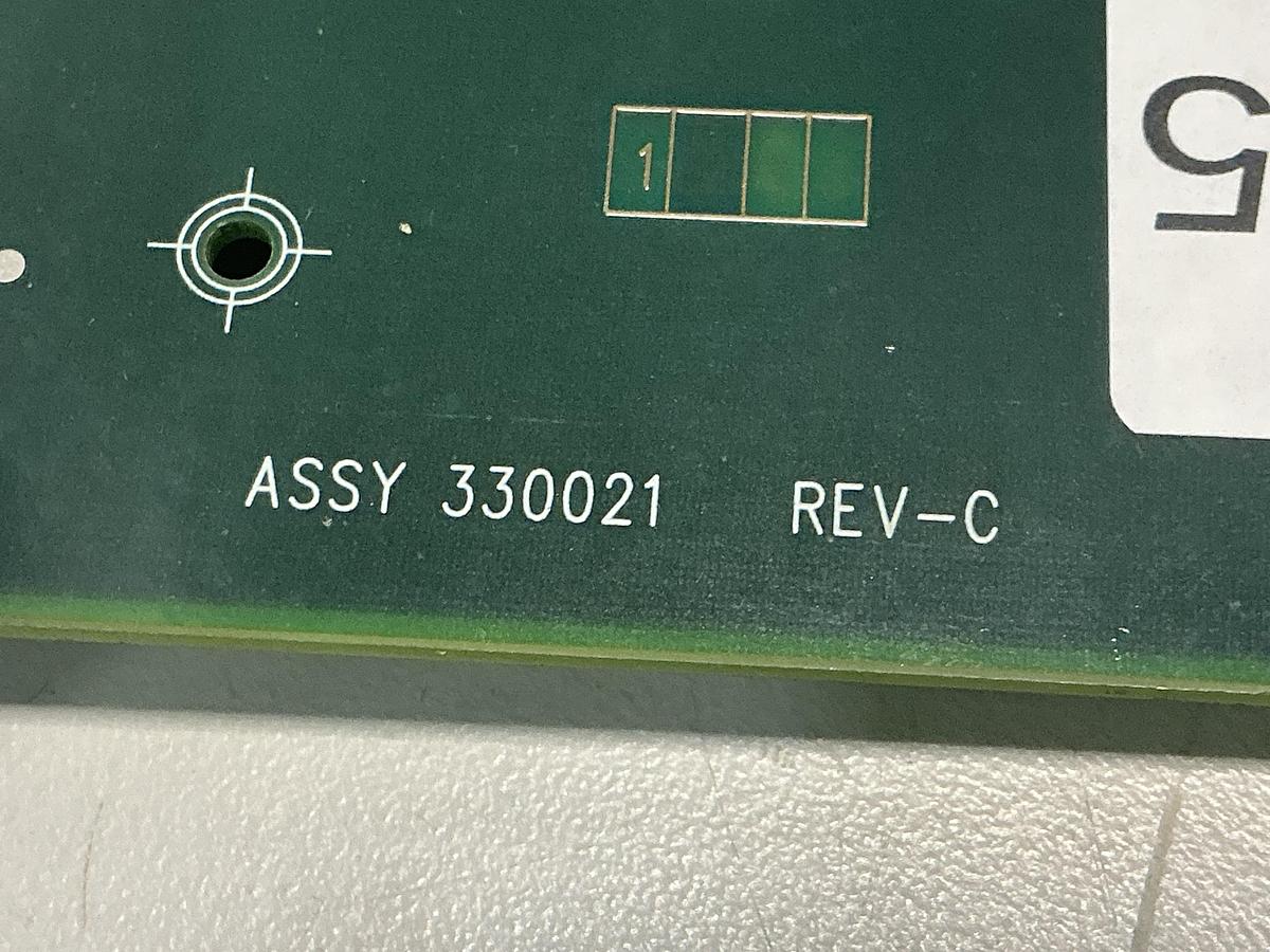 Used VAN DORN ASSY 330021 REV-C