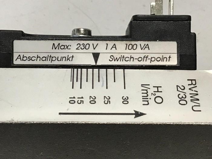 Used SCHLIESSER Meter Valve RVM/U 2/30 #126689