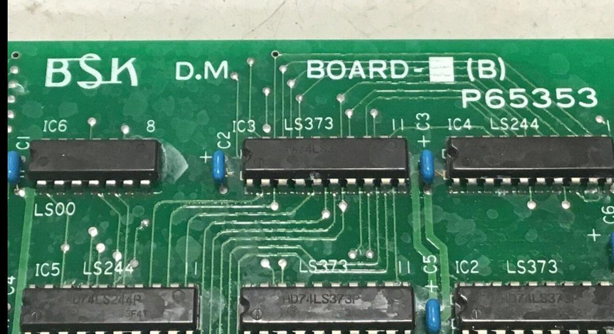 Used BSK I/O Circuit Board P65353 USED