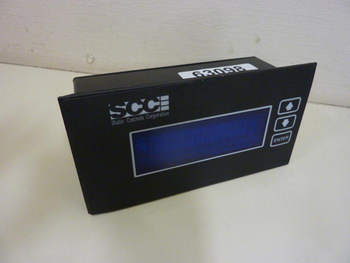 Used STATIC CONTROLS CORP Operator Interface 1040-S-03-8-C-MB #63098