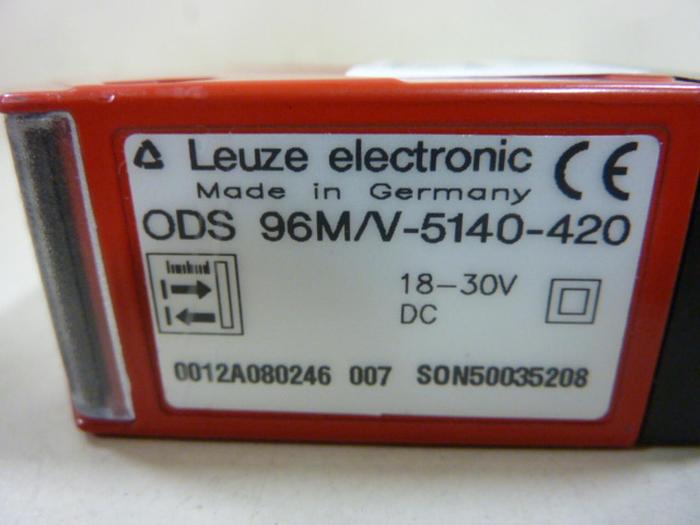 Used LEUZE Optical Distance Sensor ODS 96/MV-5140-420 #52207