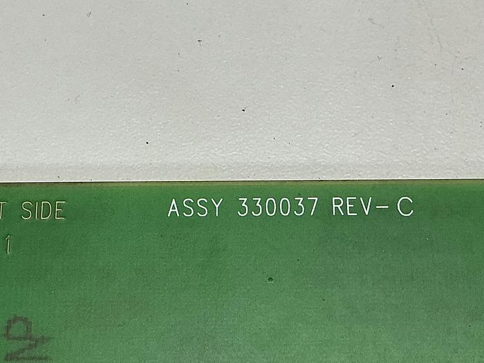 Used VAN DORN ASSY 330037 REV-C