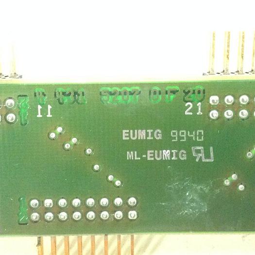 Used SAIA Circuit Board BUS M120 #81317