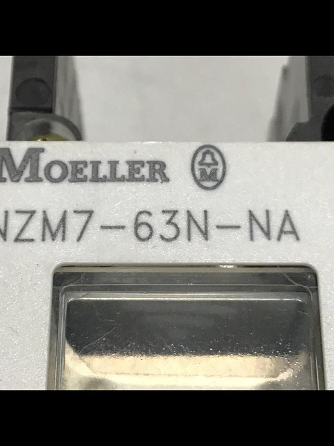 Used MOELLER 63 Amp Circuit Breaker NZM7-63N-NA USED