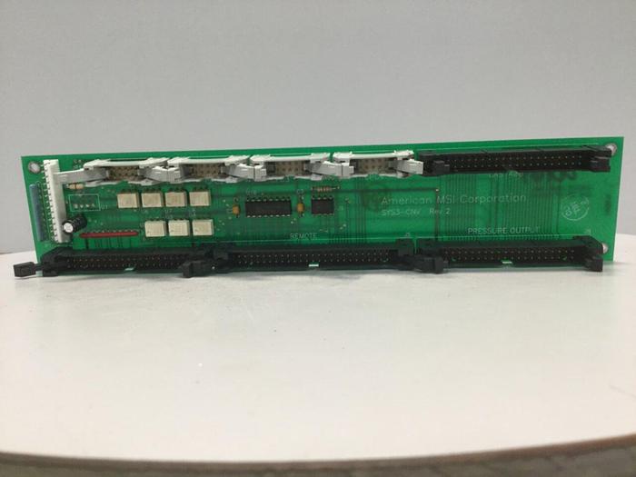 Used AMERICAN MSI Circuit Board SYS3-CNV #106199