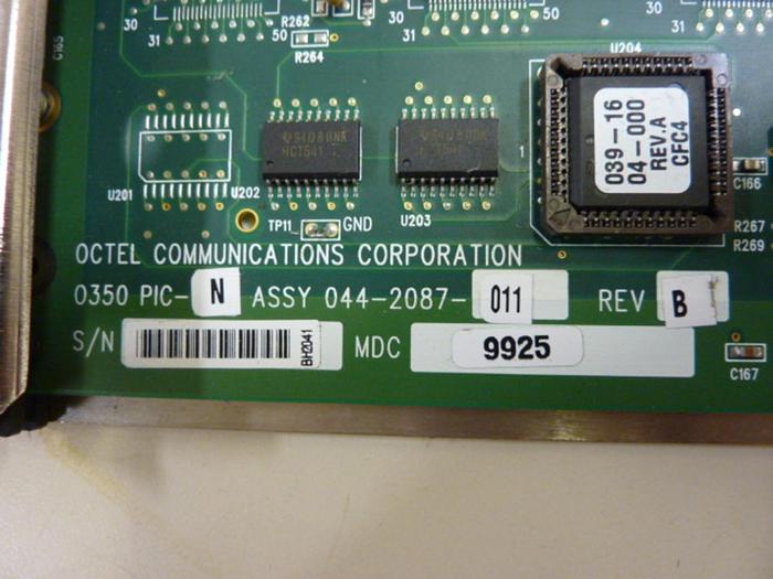 Used OCTEL Integration Card 244-2087-011 #56343