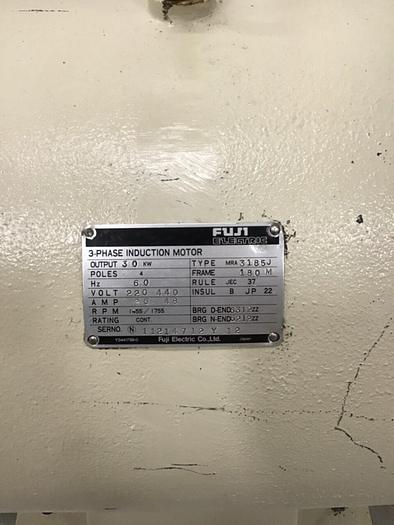 Used FUJI ELECTRIC 40 HP Induction Motor MRA3185J Used