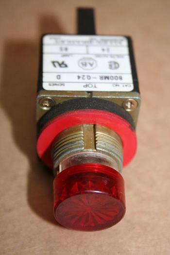 Used ALLEN BRADLEY Push Button 800MR-Q24 RED Used