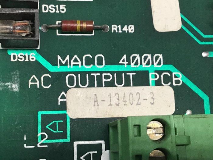 Used BARBER COLMAN AC Output Circuit Board A-13402-3 #114441
