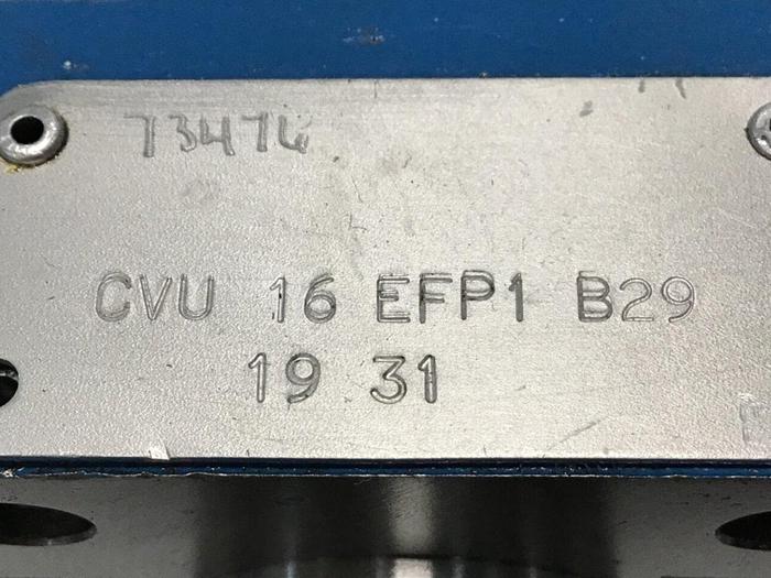 Used VICKERS Hydraulic Valve CVU16EFP1B291931 #144558