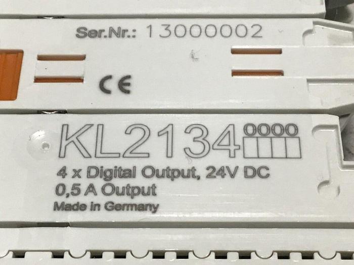 Used BECKHOFF Output Module KL2134 #125247