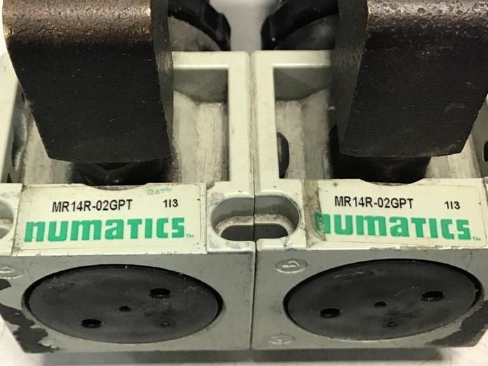 Used NUMATICS Regulator Gauge MR14R-02GPT #120783