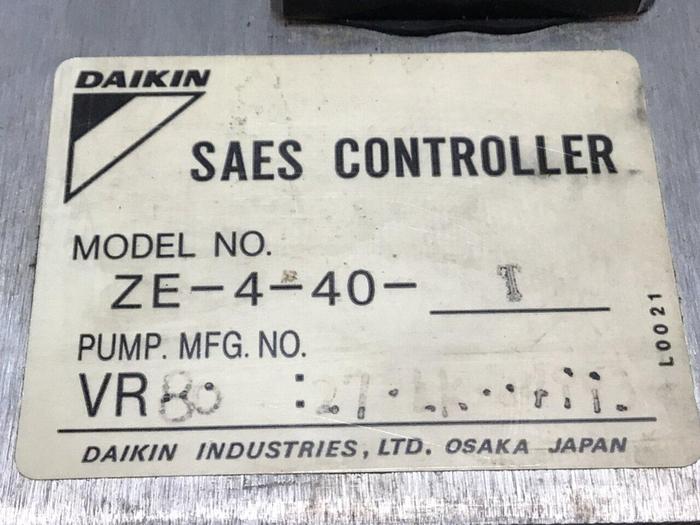 Used DAIKIN SAES Controller ZE-4-40-T Used