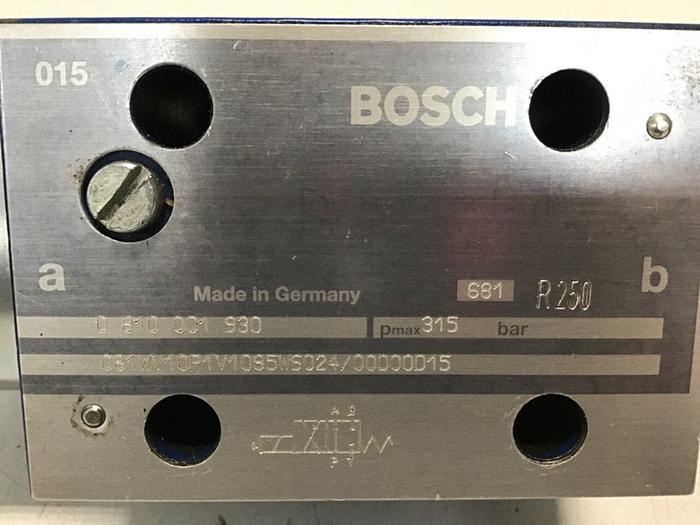 Used BOSCH Valve 0 810 001 930 #135533