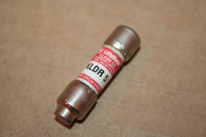 Used LITTELFUSE 5 Amp Fuse KLDR-5 Used