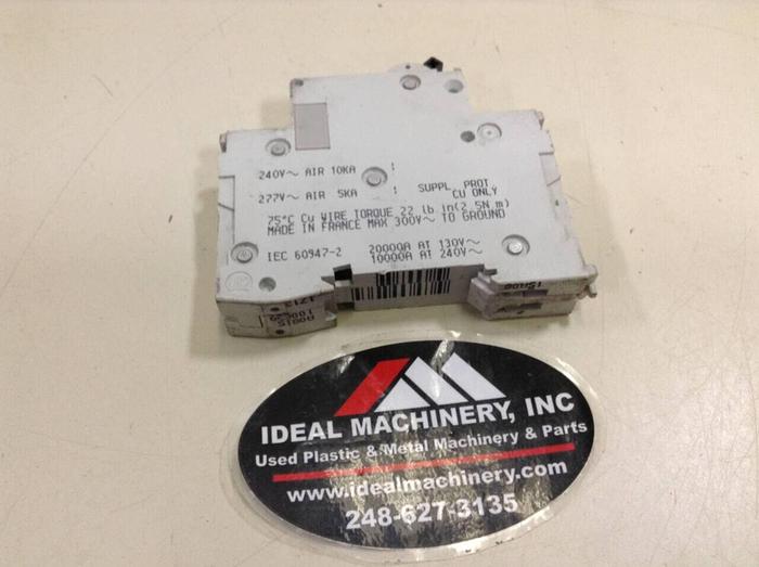 Used MERLIN GERIN 2 Amp Circuit Breaker C60-D2A #75775