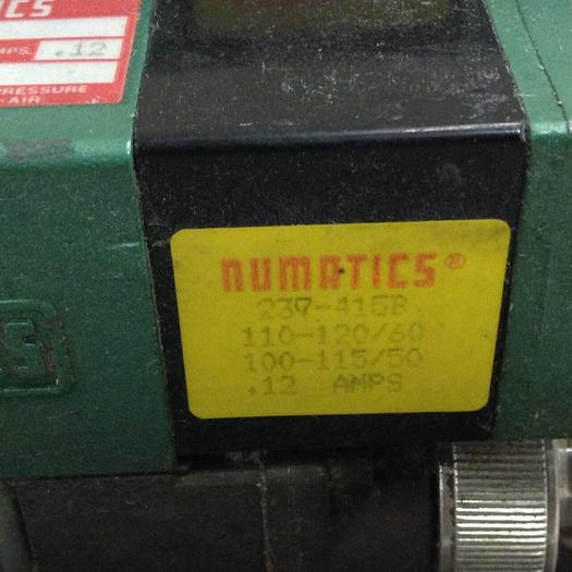Used NUMATICS Control Block w/ Valves 239-415B #71369