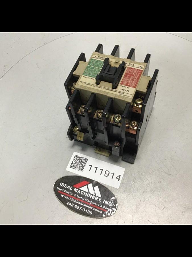Used MITSUBISHI Magnetic Contactor S-K35 Used #111914