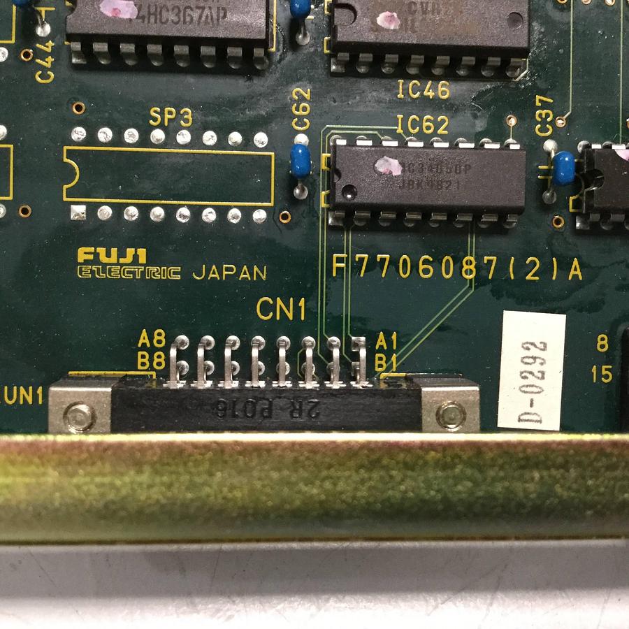 Used FUJI ELECTRIC CPU Card F7706087(2)A Used
