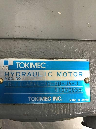 Used TOKIMEC Hydraulic Die Height Motor CR-11-4P4L-30-SD-JA-J #136202