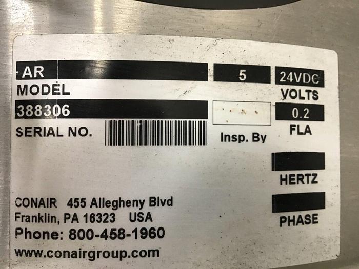 Used CONAIR Vacuum Receiver AR5 Used