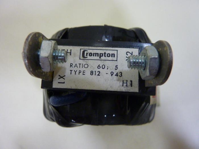 Used CROMPTON Current Transformer 812-943 #51722